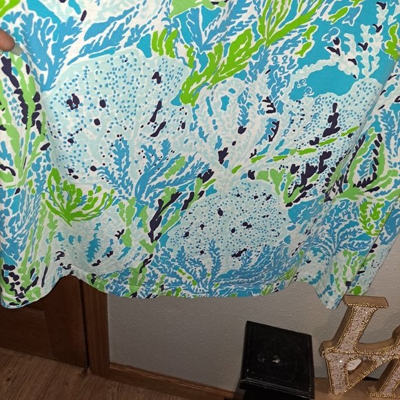 Lilly Pulitzer Marlisa Lets Cha Cha strapless Top Dress - Picture 4 of 7